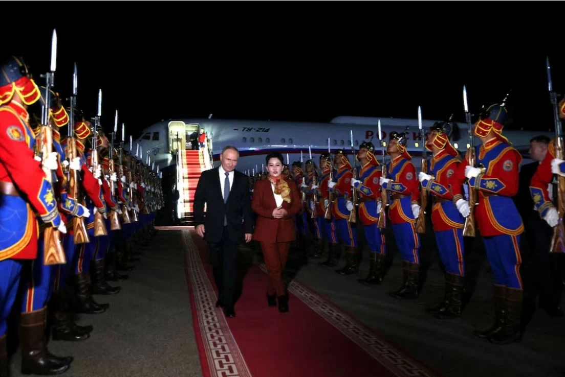 Tổng thống Putin tới Mông Cổ thảo luận về dự án khí đốt nối Nga-Trung Quốc Tổng thống Putin tới Mông Cổ thảo luận về dự án khí đốt nối Nga-Trung Quốc