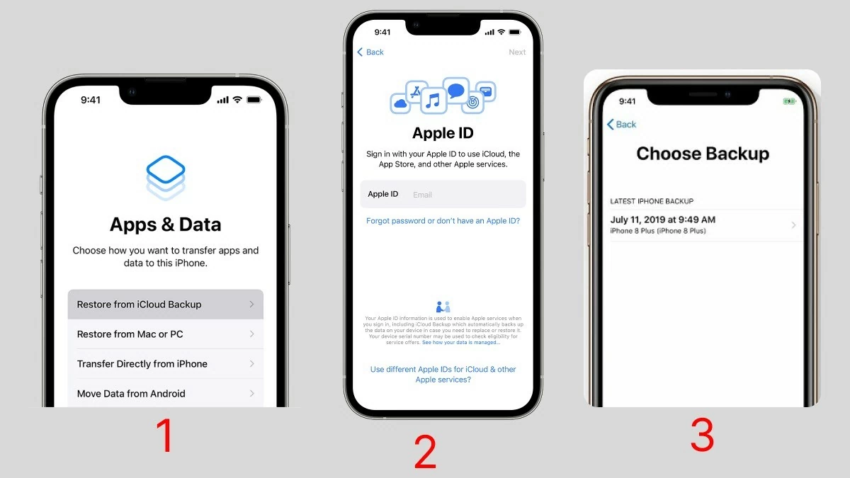 Cách chuyển dữ liệu giữa hai iPhone nhanh chóng Cách chuyển dữ liệu giữa hai iPhone nhanh chóng