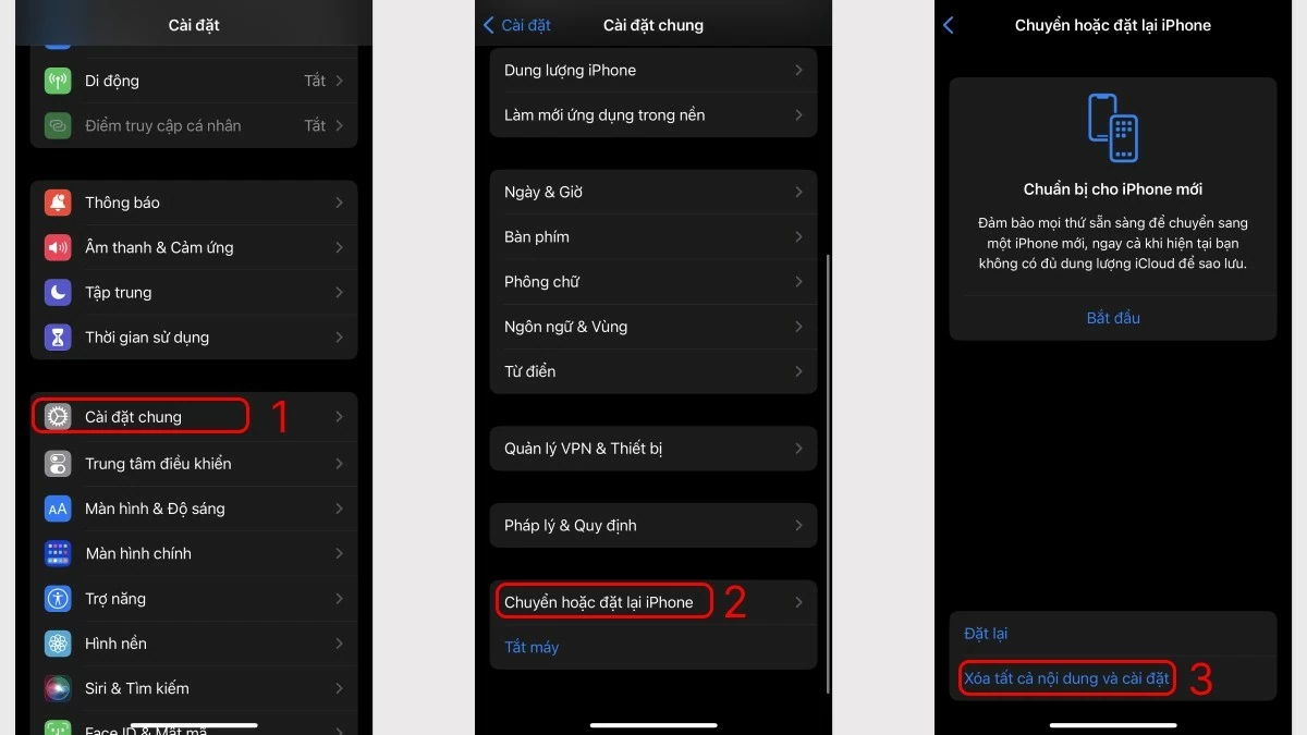 Cách reset và khôi phục cài đặt gốc cho iPhone Cách reset và khôi phục cài đặt gốc cho iPhone