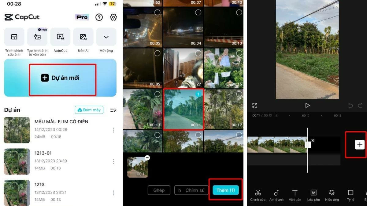 Ghép video trên CapCut nối 2,3,4 video thành 1 nhanh chóng nhất Ghép video trên CapCut nối 2,3,4 video thành 1 nhanh chóng nhất