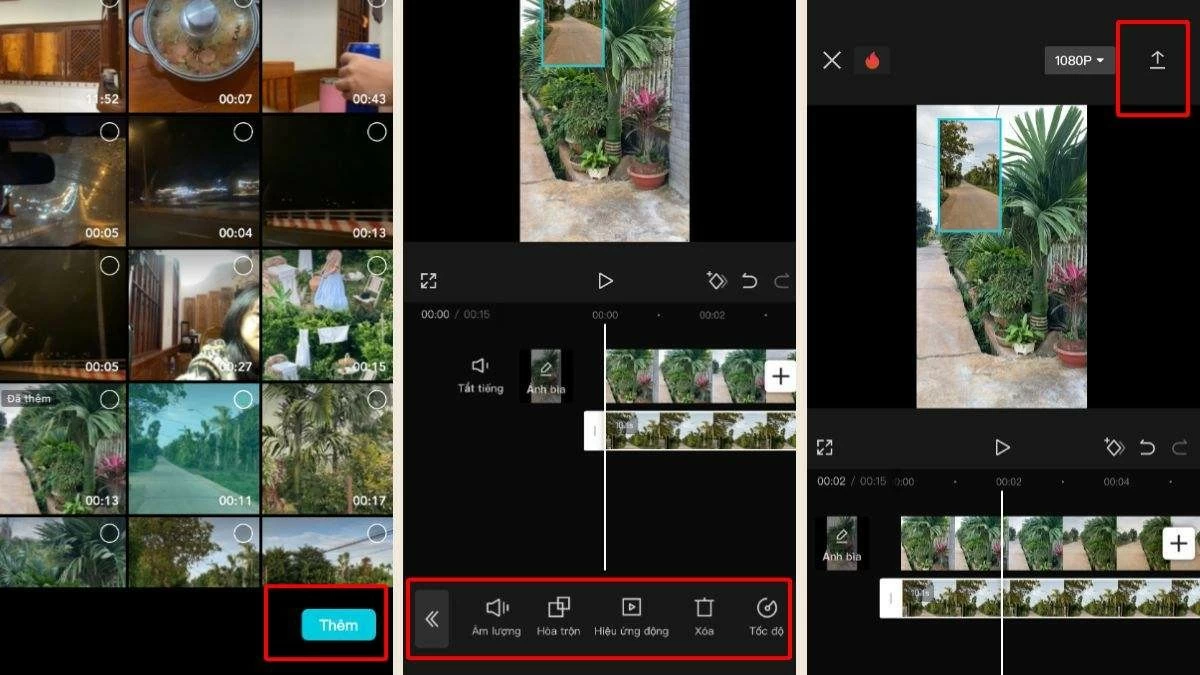 Ghép video trên CapCut nối 2,3,4 video thành 1 nhanh chóng nhất Ghép video trên CapCut nối 2,3,4 video thành 1 nhanh chóng nhất