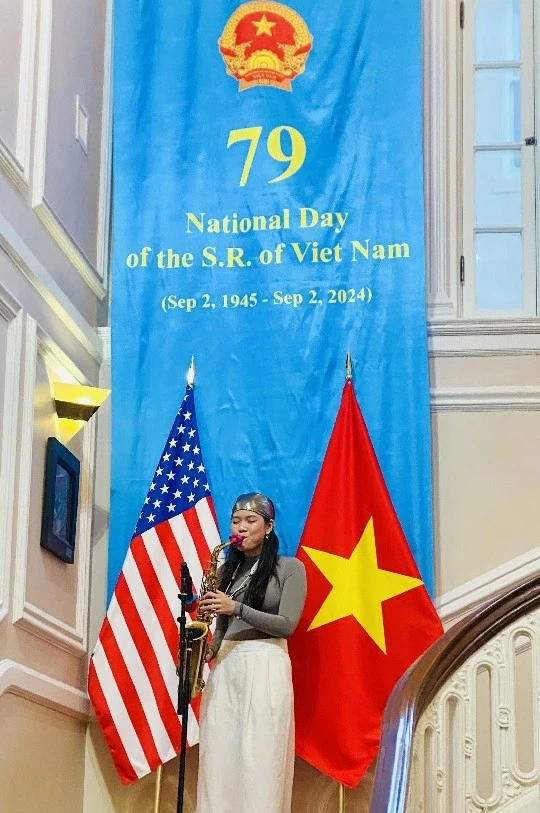 Đại sứ quán Việt Nam tại Mỹ trang trọng kỷ niệm 79 năm Quốc khánh 2/9 Đại sứ quán Việt Nam tại Mỹ trang trọng kỷ niệm 79 năm Quốc khánh 2/9