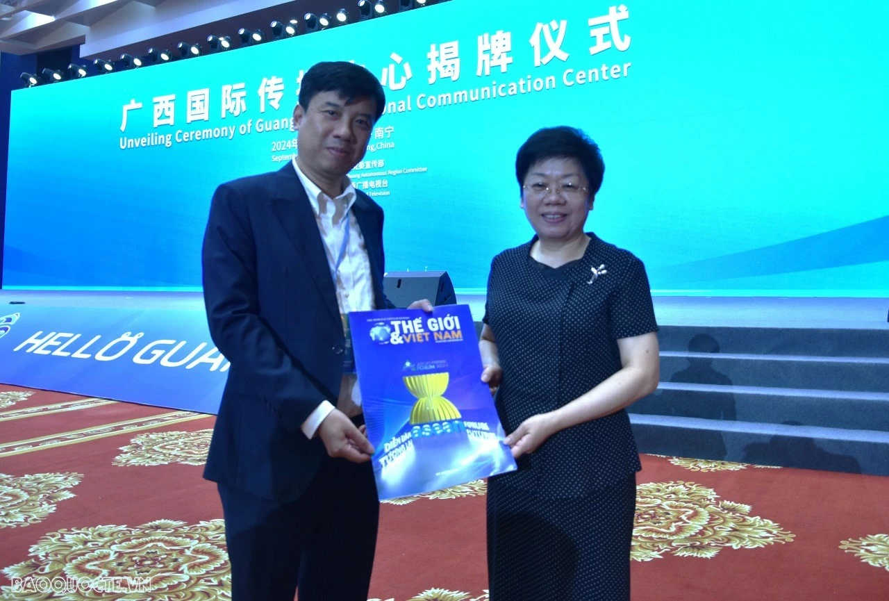 Quảng Tây đẩy mạnh hợp tác truyền thông 'Nam hướng' với các nước ASEAN Quảng Tây đẩy mạnh hợp tác truyền thông 'Nam hướng' với các nước ASEAN