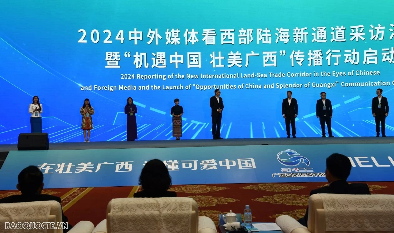 Quảng Tây đẩy mạnh hợp tác truyền thông 'Nam Hướng' với các nước ASEAN Quảng Tây đẩy mạnh hợp tác truyền thông 'Nam Hướng' với các nước ASEAN
