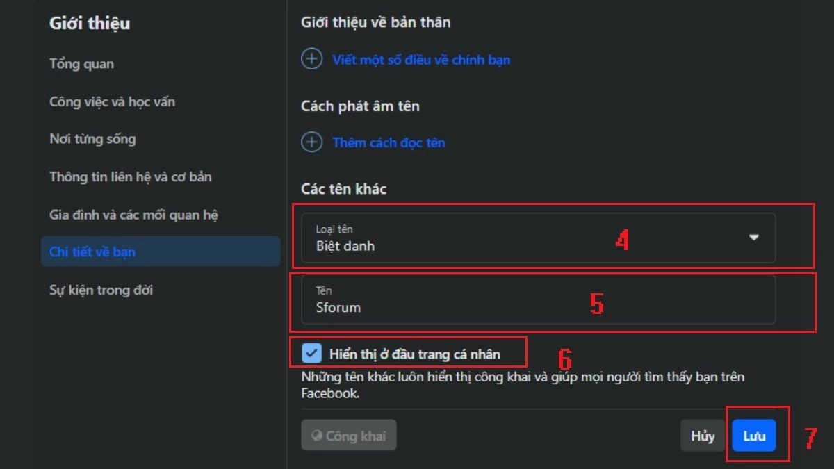 Đặt biệt danh trên Facebook bằng máy tính và điện thoại thú vị Đặt biệt danh trên Facebook bằng máy tính và điện thoại thú vị