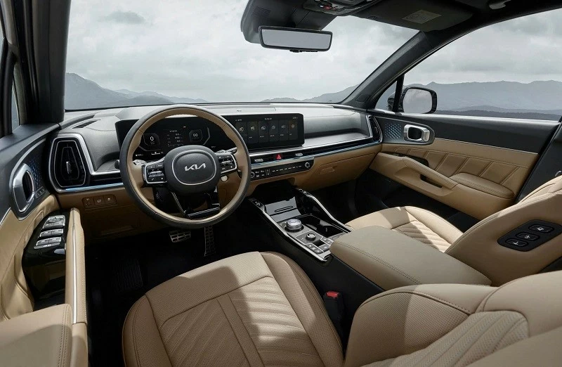 Nội thất Kia Sorento 2024 có nhiều điểm mới đáng chú ý Nội thất Kia Sorento 2024 có nhiều điểm mới đáng chú ý