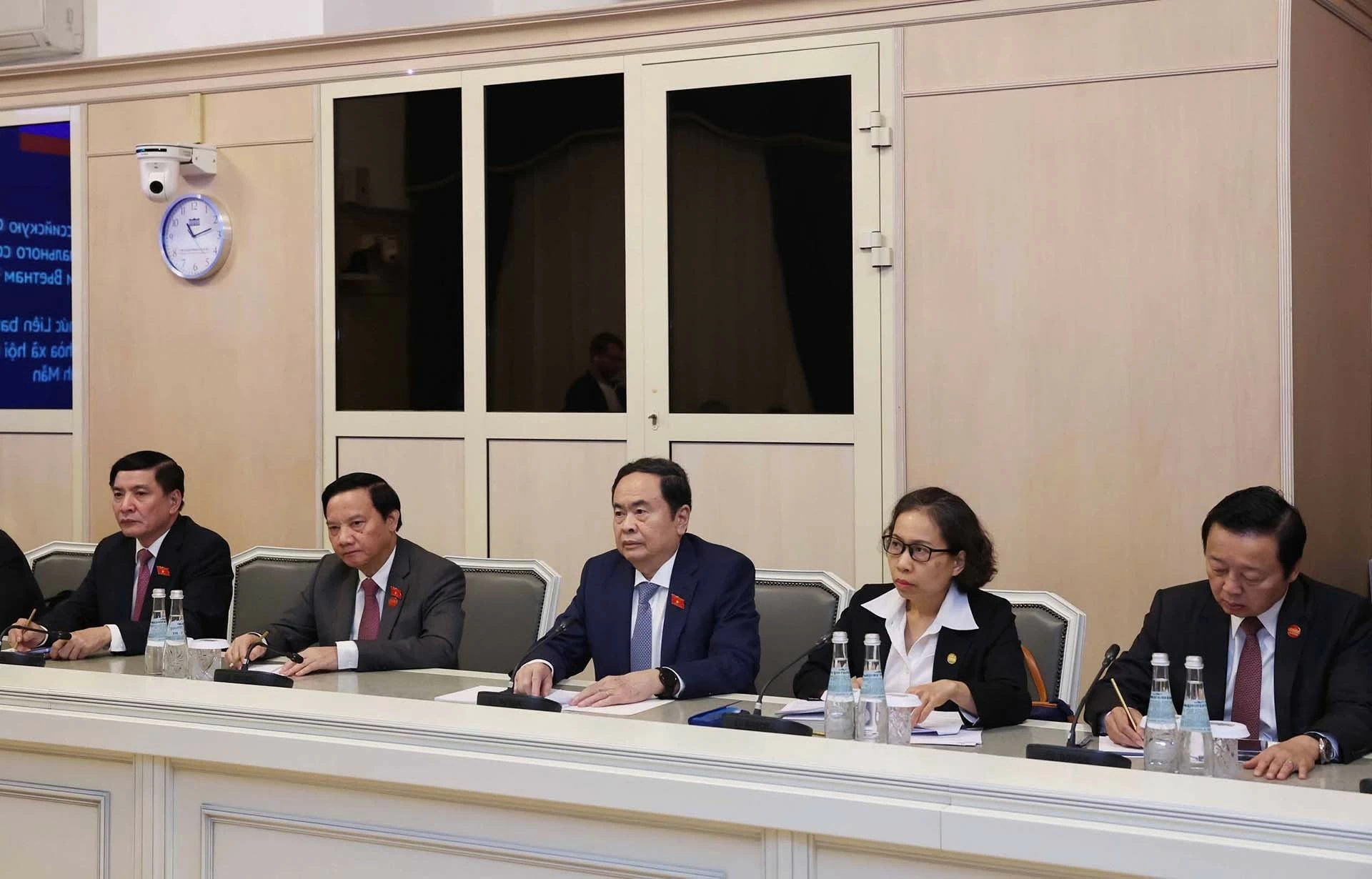 Chủ tịch Quốc hội Trần Thanh Mẫn hội đàm với Chủ tịch Duma Quốc gia Quốc hội Liên bang Nga Chủ tịch Quốc hội Trần Thanh Mẫn hội đàm với Chủ tịch Duma Quốc gia Quốc hội Liên bang Nga