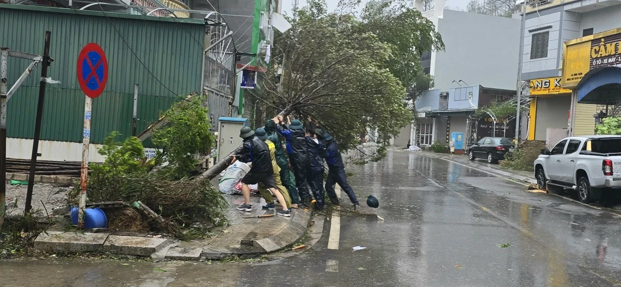 Chiến dịch cao điểm khắc phục hậu quả bão số 3: Mỗi người dân Hạ Long là một chiến sĩ Chiến dịch cao điểm khắc phục hậu quả bão số 3: Mỗi người dân Hạ Long là một chiến sĩ