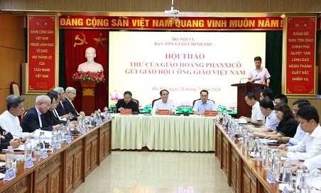 Thông điệp về hòa hợp dân tộc và quan hệ tốt đẹp Việt Nam-Vatican qua thư của Giáo hoàng Francis Thông điệp về hòa hợp dân tộc và quan hệ tốt đẹp Việt Nam-Vatican qua thư của Giáo hoàng Francis
