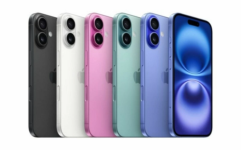 Năm phiên bản màu của iPhone 16/Plus Năm phiên bản màu của iPhone 16/Plus