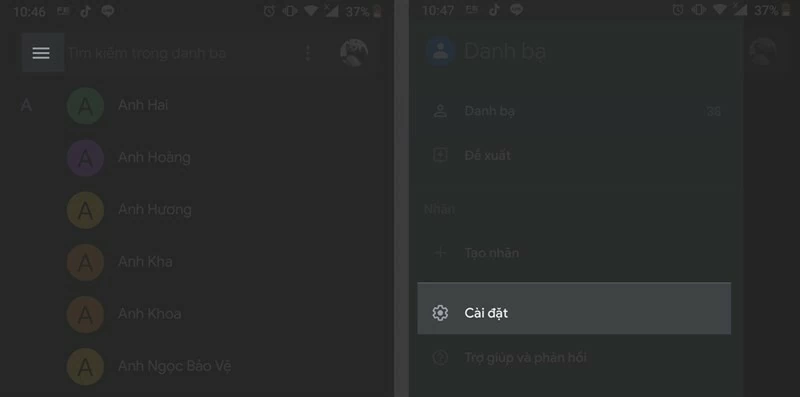 Cách lấy lại số điện thoại đã xóa trên Android và iOS đơn giản Cách lấy lại số điện thoại đã xóa trên Android và iOS đơn giản