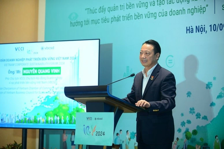 Diễn đàn phát triển bền vững VCSF 2024: Thúc đẩy doanh nghiệp hiện thực hóa các mục tiêu phát triển bền vững