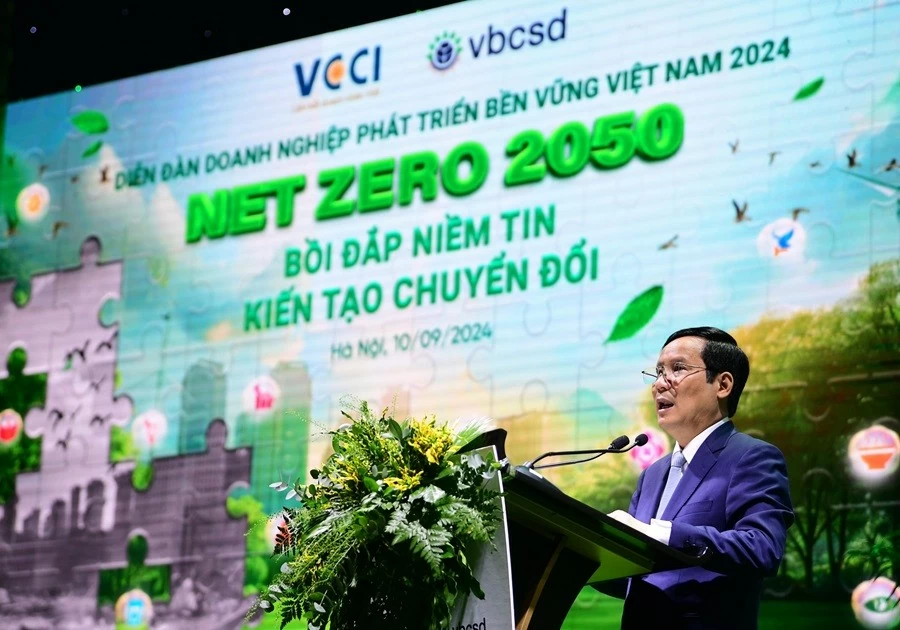 Diễn đàn phát triển bền vững VCSF 2024: Thúc đẩy doanh nghiệp hiện thực hóa các mục tiêu phát triển bền vững