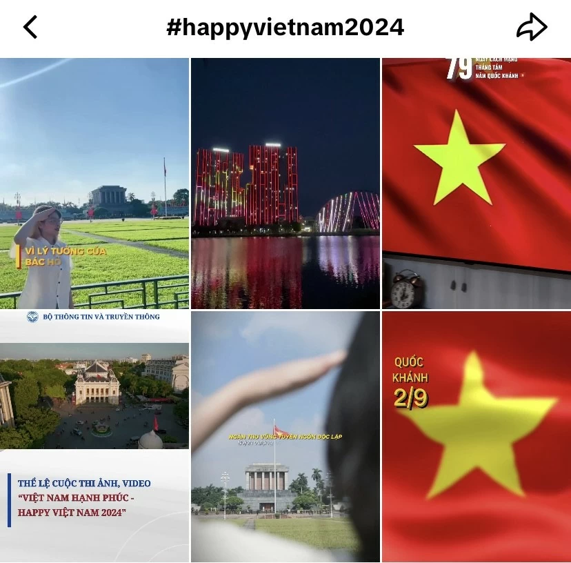 Giới trẻ Thủ đô lan tỏa hình ảnh Việt Nam tươi đẹp và hạnh phúc Giới trẻ Thủ đô lan tỏa hình ảnh Việt Nam tươi đẹp và hạnh phúc