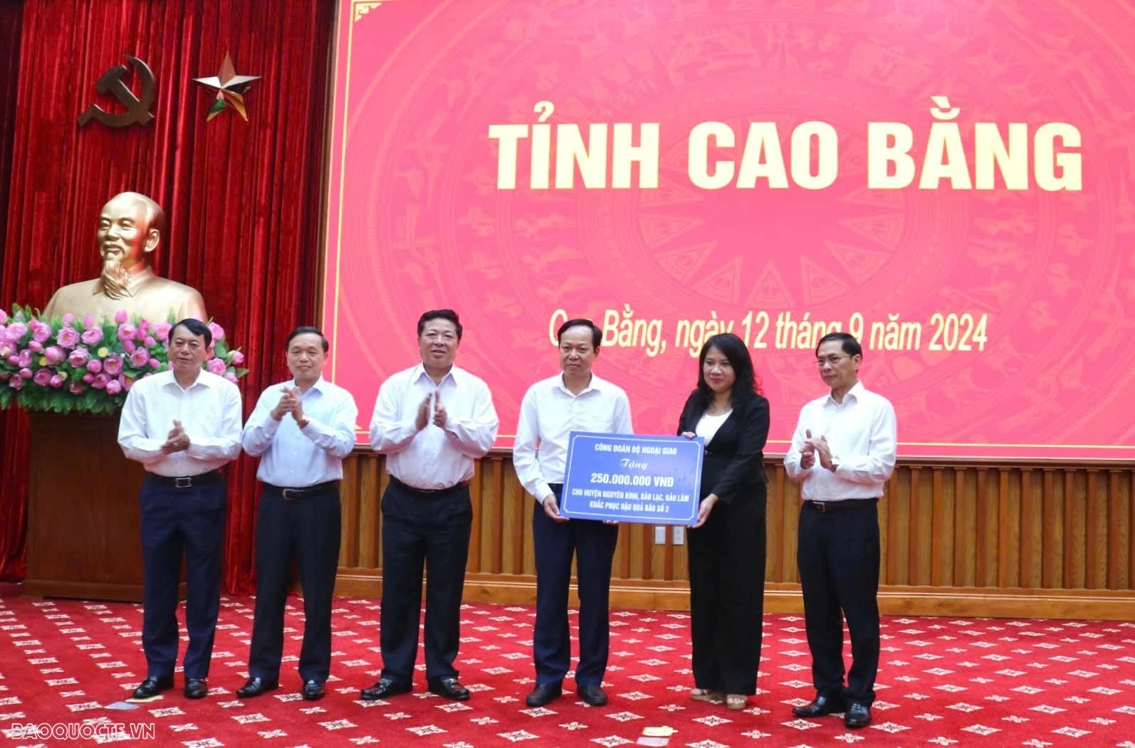 Phó Thủ tướng Bùi Thanh Sơn làm việc với Tỉnh ủy Cao Bằng Phó Thủ tướng Bùi Thanh Sơn làm việc với Tỉnh ủy Cao Bằng