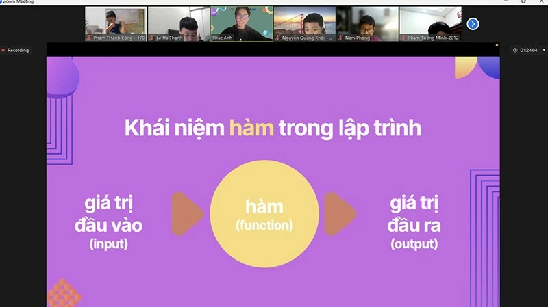 Các lớp học trực tuyến không bị giới hạn về khoảng cách và số lượng học sinh. Các lớp học trực tuyến không bị giới hạn về khoảng cách và số lượng học sinh.