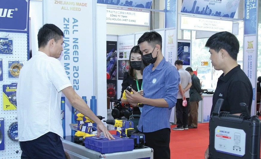 Tỉnh Chiết Giang (Trung Quốc) quảng bá sản phẩm, kết nối giao thương với doanh nghiệp Việt Nam qua Zhejiang Expo 2024 Tỉnh Chiết Giang (Trung Quốc) quảng bá sản phẩm, kết nối giao thương với doanh nghiệp Việt Nam qua Zhejiang Expo 2024