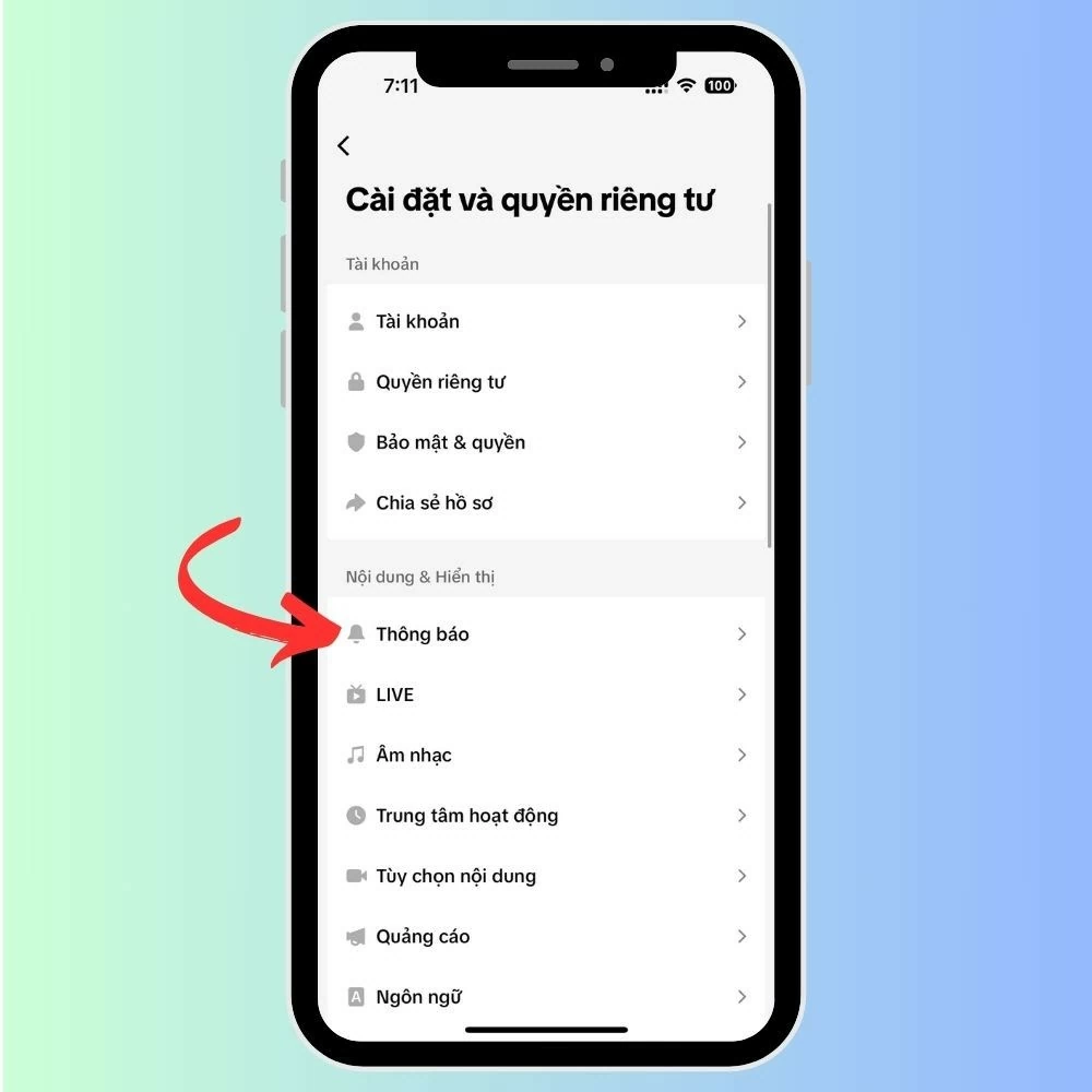 Tắt thông báo trên Tiktok đơn giản và nhanh chóng Tắt thông báo trên Tiktok đơn giản và nhanh chóng
