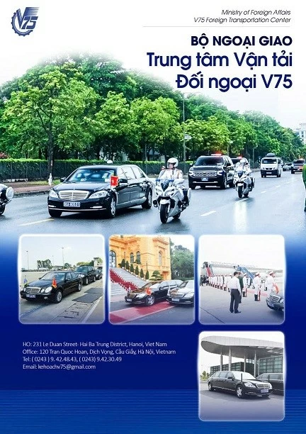 Trung tâm Vận tải đối ngoại V75: Gần 40 năm đồng hành phục vụ các hoạt động vận tải đối ngoại Trung tâm Vận tải đối ngoại V75: Gần 40 năm đồng hành phục vụ các hoạt động vận tải đối ngoại