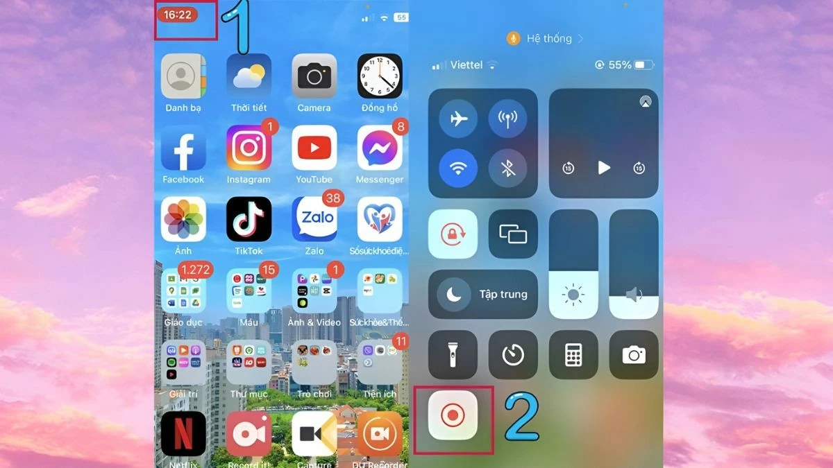 Cách quay video màn hình iPhone 13 vô cùng đơn giản Cách quay video màn hình iPhone 13 vô cùng đơn giản