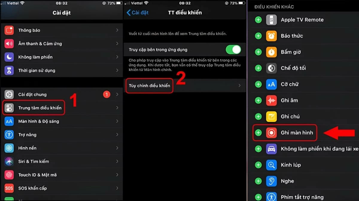 Cách quay video màn hình iPhone 13 vô cùng đơn giản Cách quay video màn hình iPhone 13 vô cùng đơn giản