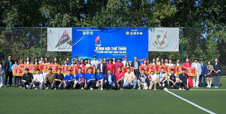 Đại hội Thể thao Sinh viên Việt Nam tại Nga 2024: Sân chơi của sức trẻ và tinh thần đoàn kết Đại hội thể thao sinh viên Việt Nam tại Nga năm 2024: Sân chơi của sức trẻ và tinh thần đoàn kết
