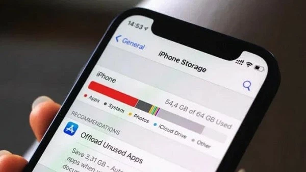 Đảm bảo iPhone có đủ dung lượng trống Đảm bảo iPhone có đủ dung lượng trống