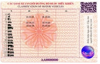Đề xuất mẫu giấy phép lái xe mới từ ngày 1/1/2025 Đề xuất mẫu giấy phép lái xe mới từ ngày 1/1/2025