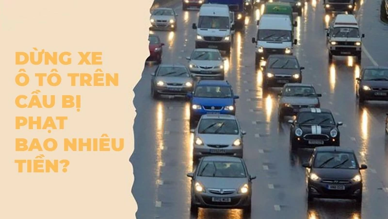 Năm 2024, dừng xe ô tô trên cầu bị phạt bao nhiêu? Năm 2024, dừng xe ô tô trên cầu bị phạt bao nhiêu?
