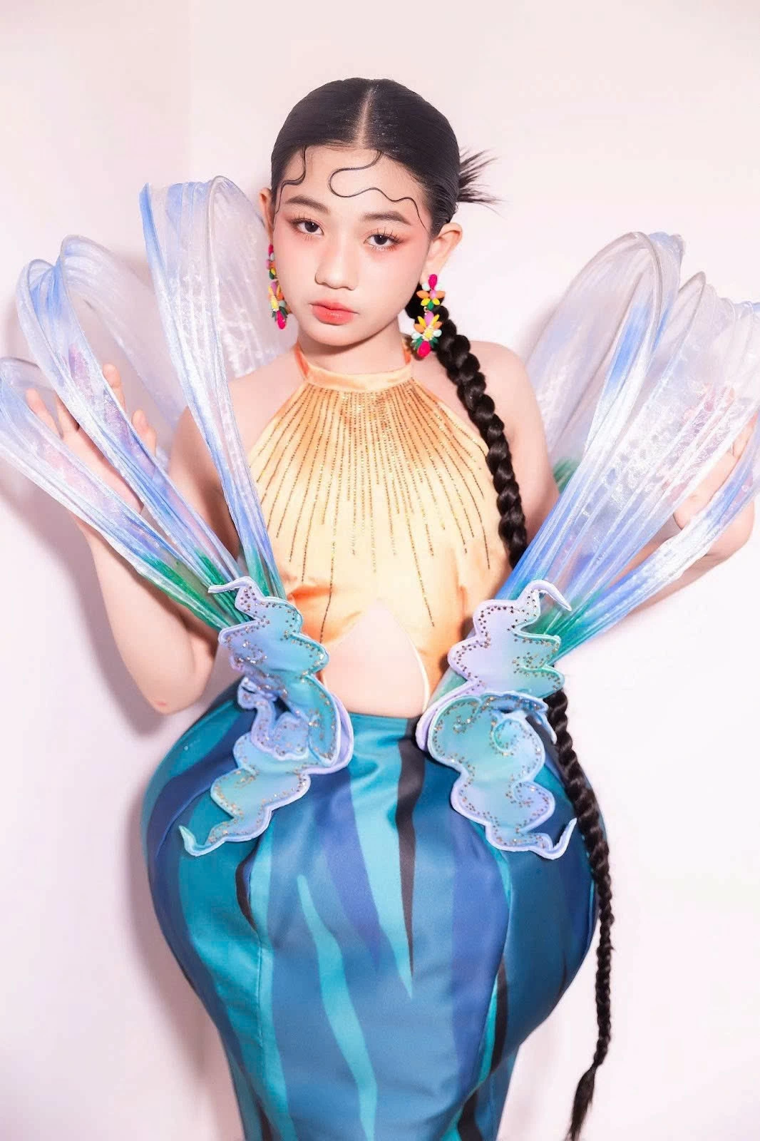 Tạo hình xinh đẹp của Bảo Ngọc. Tạo hình xinh đẹp của Bảo Ngọc.