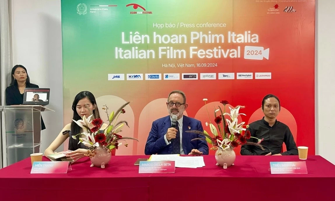 Thưởng thức những bộ phim đặc sắc của điện ảnh 'đất nước hình chiếc ủng' tại Liên hoan phim Italy 2024 Thưởng thức những bộ phim đặc sắc của điện ảnh 'đất nước hình chiếc ủng' tại Liên hoan phim Italy 2024