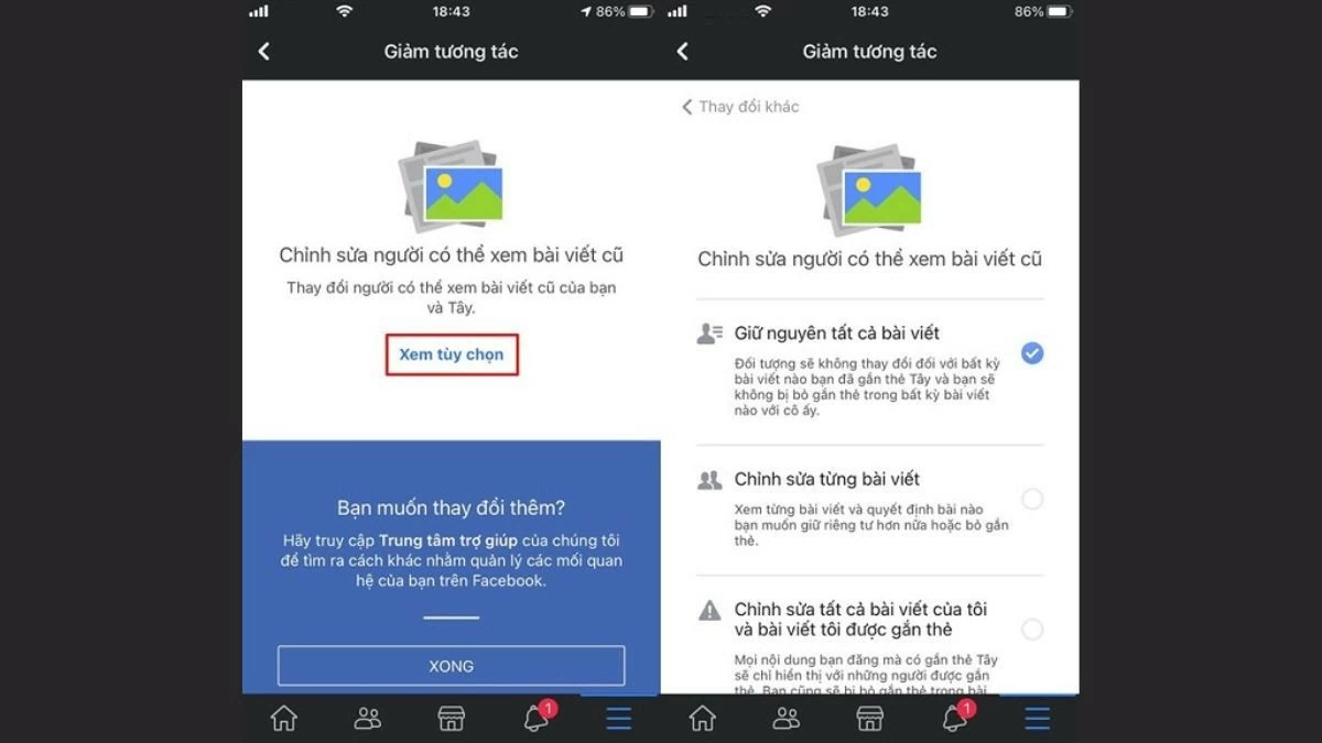 Giảm tương tác Facebook với bạn bè mà không cần block đơn giản Giảm tương tác Facebook với bạn bè mà không cần block đơn giản