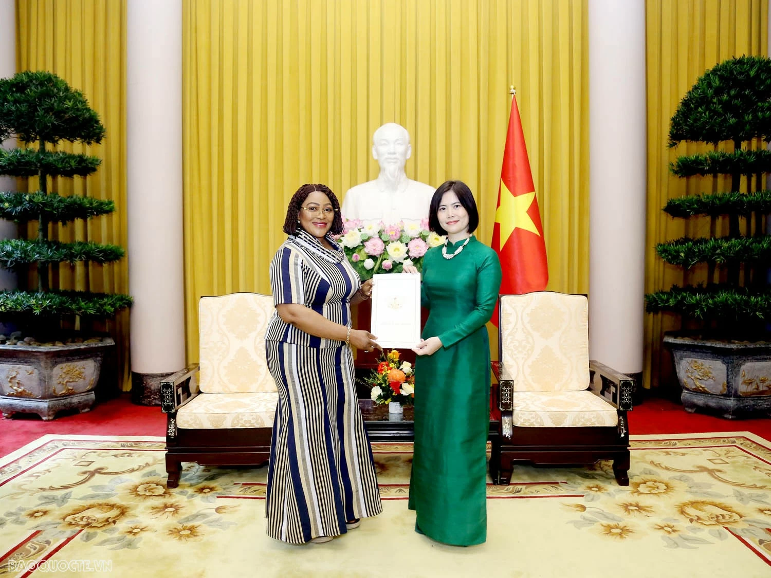 Bộ Ngoại giao tiếp nhận bản sao Thư ủy nhiệm bổ nhiệm Đại sứ tại Việt Nam Bộ Ngoại giao tiếp nhận bản sao Thư ủy nhiệm bổ nhiệm Đại sứ tại Việt Nam