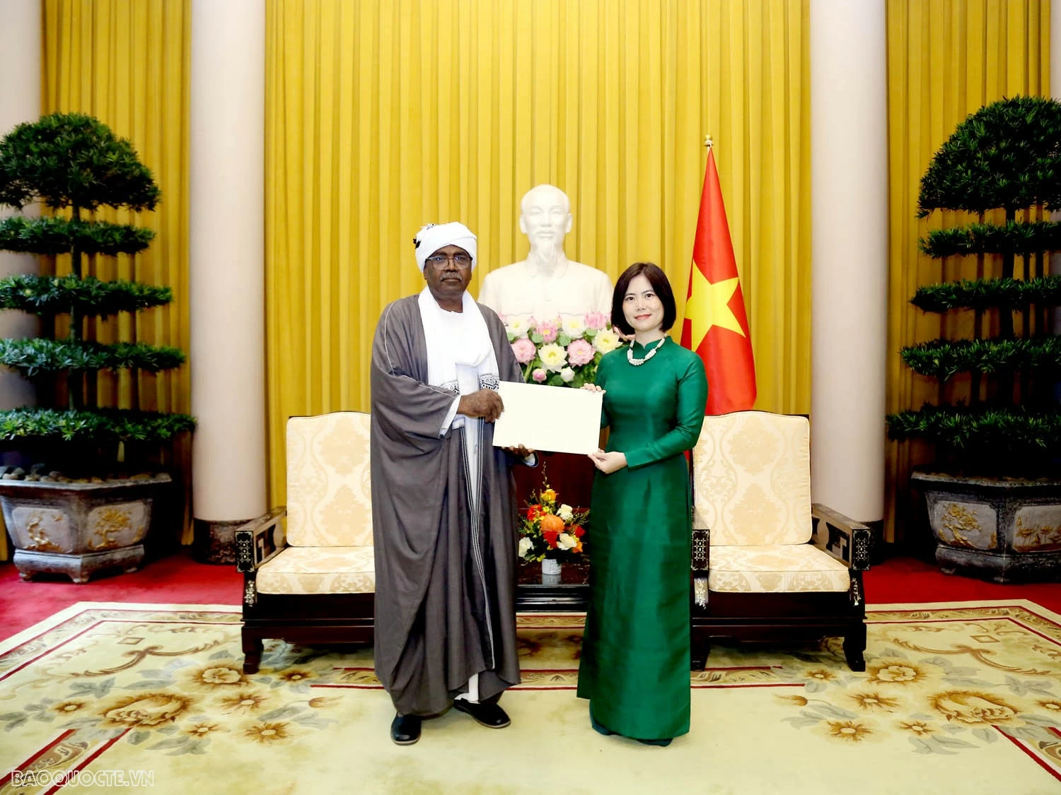 Bộ Ngoại giao tiếp nhận bản sao Thư ủy nhiệm bổ nhiệm Đại sứ tại Việt Nam Bộ Ngoại giao tiếp nhận bản sao Thư ủy nhiệm bổ nhiệm Đại sứ tại Việt Nam