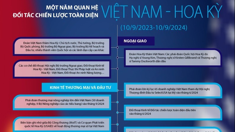 nhin lai mot nam quan he doi tac chien luoc toan dien viet nam hoa ky