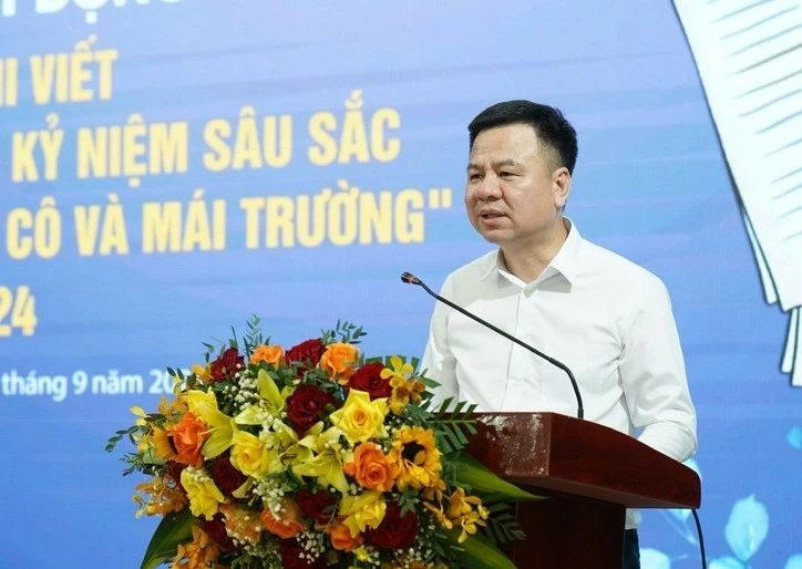 Phát động cuộc thi viết 'Những kỷ niệm sâu sắc về thầy cô và mái trường' năm 2024 Phát động cuộc thi viết 'Những kỷ niệm sâu sắc về thầy cô và mái trường' năm 2024
