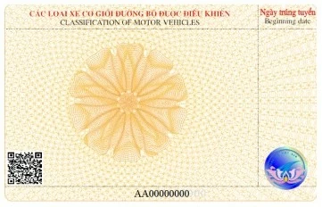 Đề xuất mẫu giấy phép lái xe mới từ ngày 1/1/2025 Đề xuất mẫu giấy phép lái xe mới từ ngày 1/1/2025