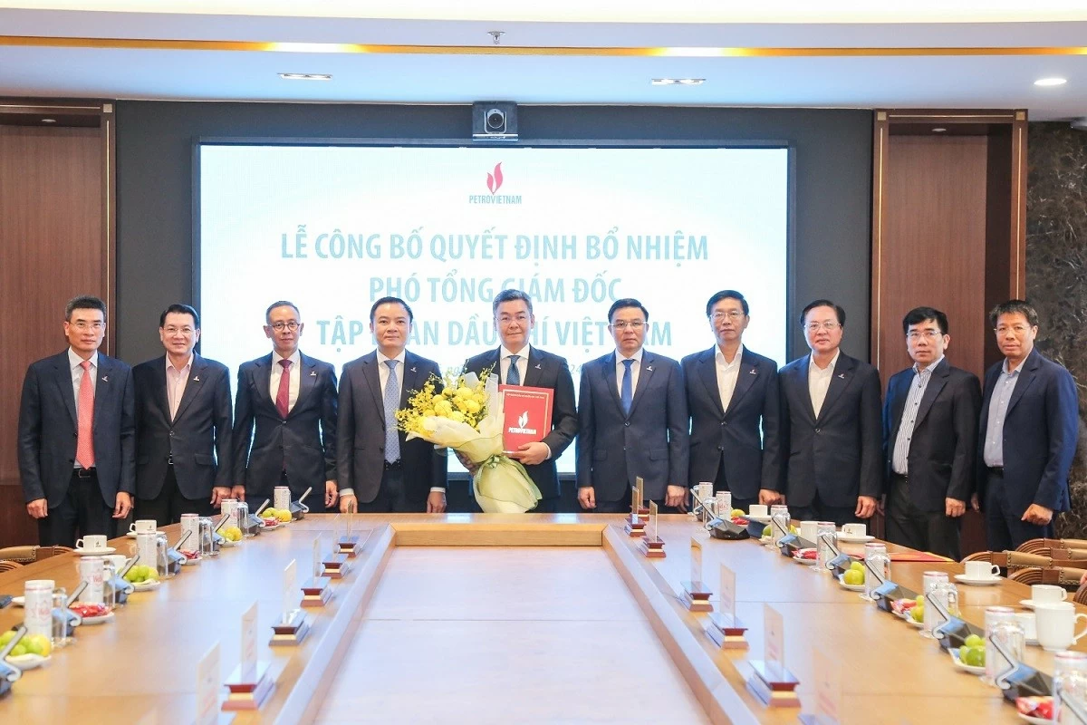 Tổng giám đốc PTSC Lê Mạnh Cường được bổ nhiệm chức Phó Tổng giám đốc PetroVietnam Tổng giám đốc PTSC Lê Mạnh Cường được bổ nhiệm chức Phó Tổng giám đốc PetroVietnam