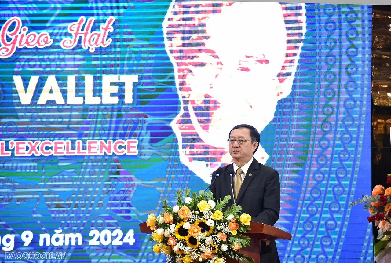 Kỷ niệm 25 năm ‘hành trình gieo hạt’ học bổng Vallet Kỷ niệm 25 năm ‘hành trình gieo hạt’ học bổng Vallet