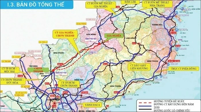 Triển khai Nghị quyết của Quốc hội về Dự án đầu tư xây dựng đường cao tốc qua Đắk Nông - Bình Phước Triển khai Nghị quyết của Quốc hội về Dự án đầu tư xây dựng đường cao tốc qua Đắk Nông - Bình Phước