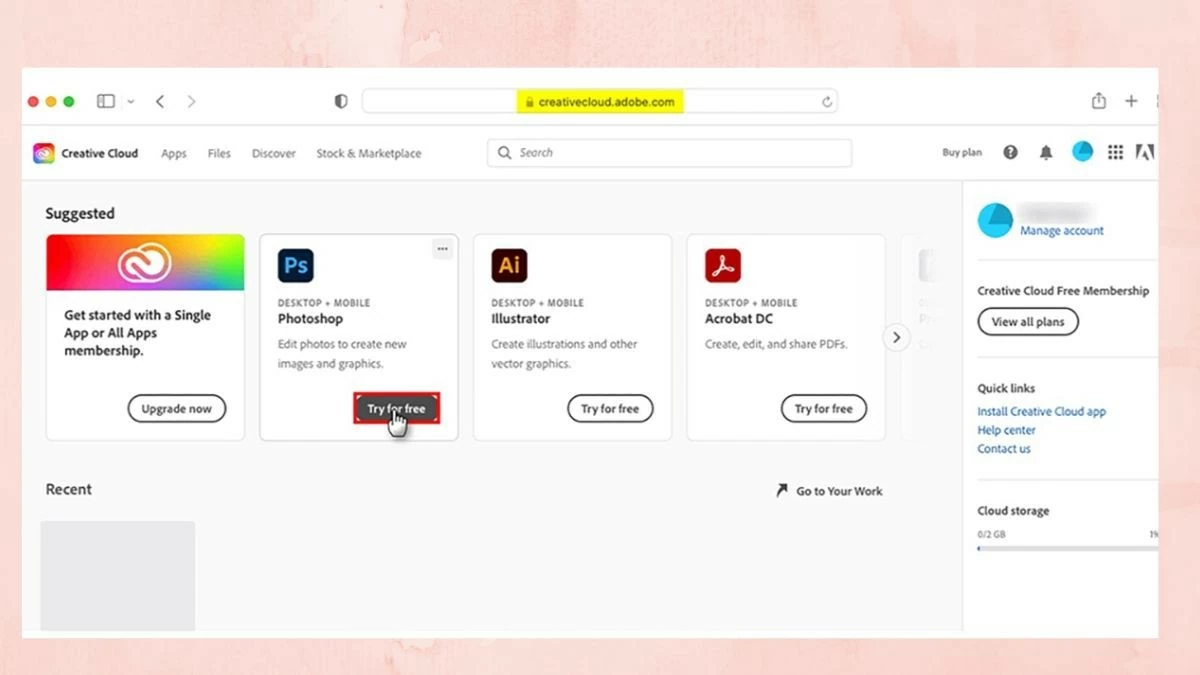 Cài Photoshop cho Macbook M1 bản mới nhanh chóng Cài Photoshop cho Macbook M1 bản mới nhanh chóng