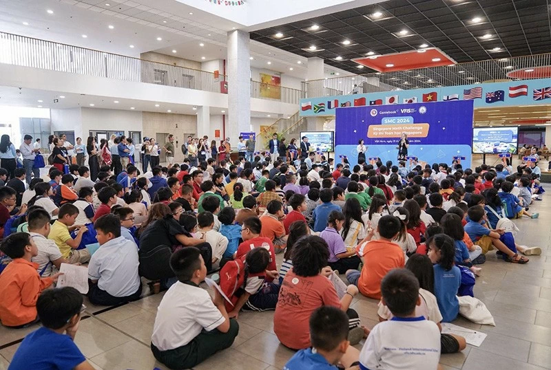 Cuộc thi SMC 2024 thu hút gần 400 em học sinh từ cấp 1 đến cấp 3 tại Tp. HCM tham dự. Cuộc thi SMC 2024 thu hút gần 400 em học sinh từ cấp 1 đến cấp 3 tại Tp. HCM tham dự.