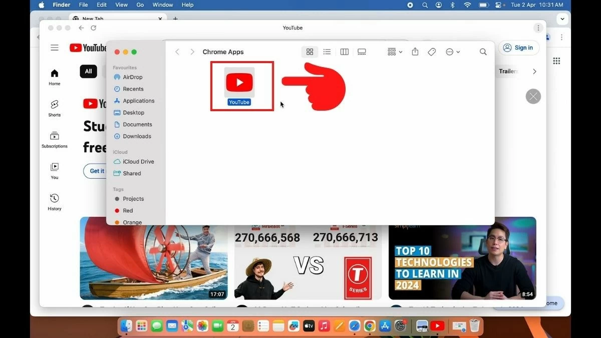 Hướng dẫn tải YouTube App cho MacBook cực dễ dàng và nhanh chóng Hướng dẫn tải YouTube App cho MacBook cực dễ dàng và nhanh chóng