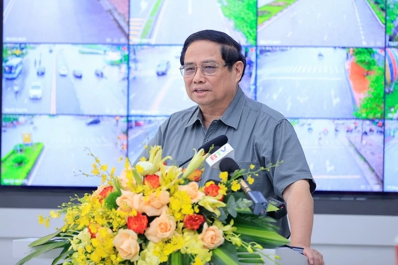 Thủ tướng Phạm Minh Chính phát biểu tại Hội nghị sơ kết 1 năm xây dựng Thủ tướng công tác Bắc Ninh, đánh giá cao mô hình 'Tỉnh an toàn giao thông' đầu tiên trên cả nước