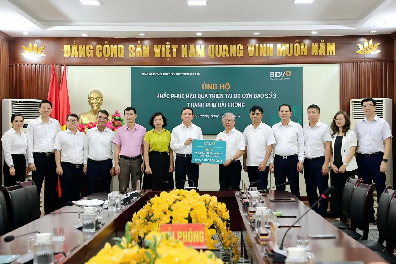 BIDV giảm lãi suất cho vay hỗ trợ khách hàng bị thiệt hại bởi bão Yagi BIDV giảm lãi suất cho vay hỗ trợ khách hàng bị thiệt hại bởi bão Yagi
