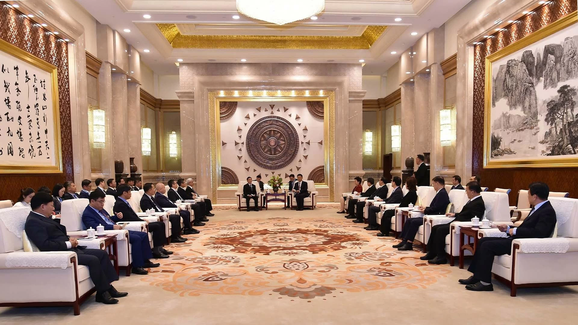 Phó Thủ tướng Hồ Đức Phớc hội kiến Bí thư Khu ủy Quảng Tây, Trung Quốc Phó Thủ tướng Hồ Đức Phớc hội kiến Bí thư Khu ủy Quảng Tây, Trung Quốc