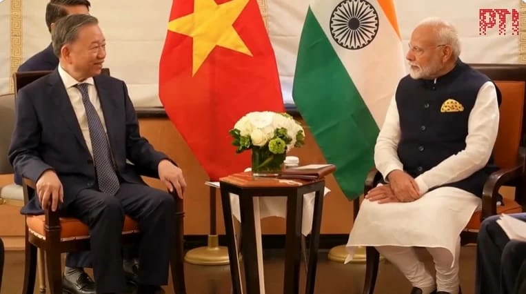 Tổng Bí thư, Chủ tịch nước Tô Lâm tiếp Thủ tướng Ấn Độ Narendra Modi Tổng Bí thư, Chủ tịch nước Tô Lâm tiếp Thủ tướng Ấn Độ Narendra Modi