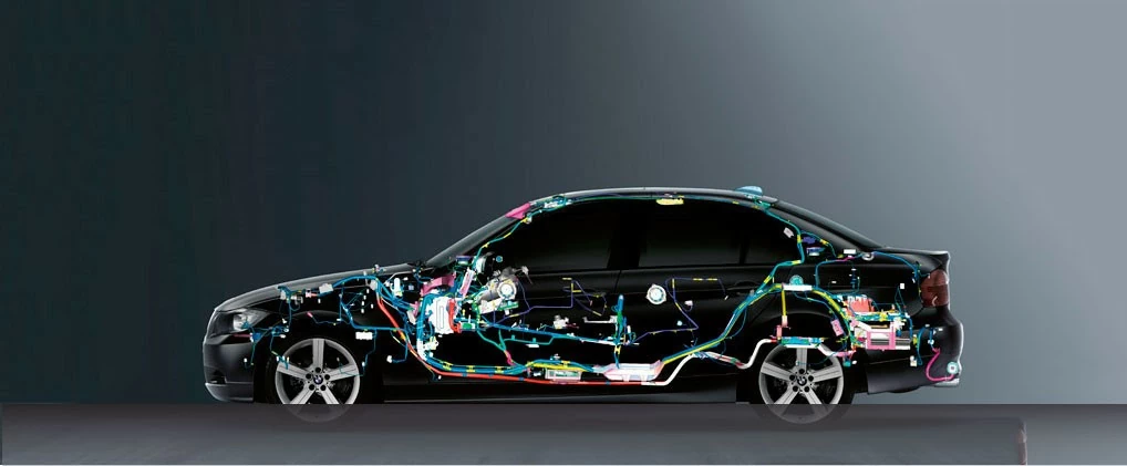Sơ đồ hệ thống điện trên xe sedan BMW. (Nguồn: Wikipedia) Sơ đồ hệ thống điện trên xe sedan BMW. (Nguồn: Wikipedia)