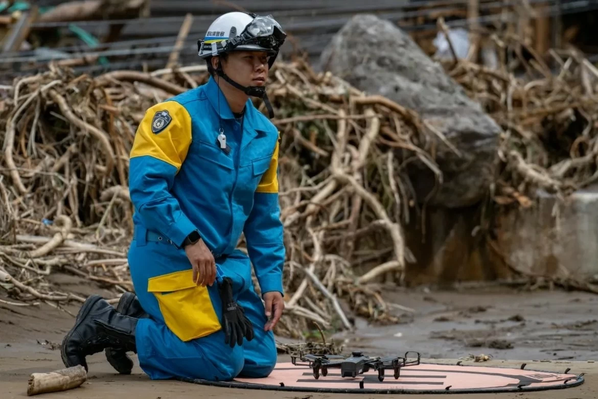 Khung cảnh lũ lụt nghiêm trọng sau trận mưa 'chưa từng có' ở Nhật Bản Khung cảnh lũ lụt nghiêm trọng sau trận mưa 'chưa từng có' ở Nhật Bản