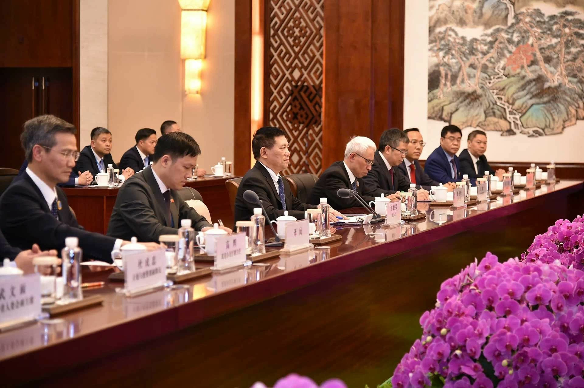 Phó Thủ tướng Hồ Đức Phớc hội đàm với Phó Thủ tướng Trung Quốc Đinh Tiết Tường Phó Thủ tướng Hồ Đức Phớc hội đàm với Phó Thủ tướng Trung Quốc Đinh Tiết Tường